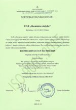 ISO 9001_Skomintos statyba